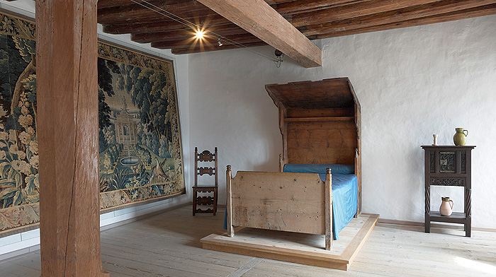 Bild: Burgmuseum, Schlafkammer des Herzogs