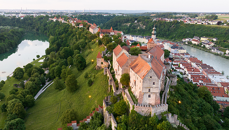 Picture: Aerial picture of the castle