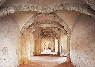 Bild: Gotische Halle (Gew&ouml;lbe des ehemaligen Zehrgadens)