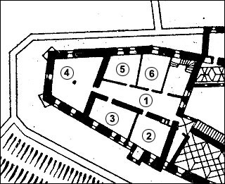 Picture: Ground plan of the Ducal apartments